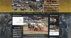 Desktop Screenshot of chuckwagonraces.com